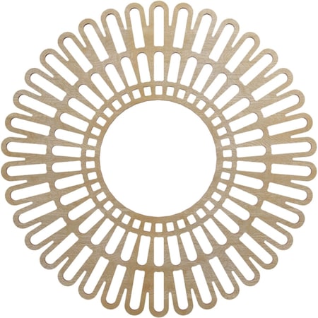 Ekena Millwork Cornelius Wood Fretwork Pierced Ceiling Medallion, Birch, 18"OD x 6 3/4"ID x 3/8"T CMWP18X0375CRBI